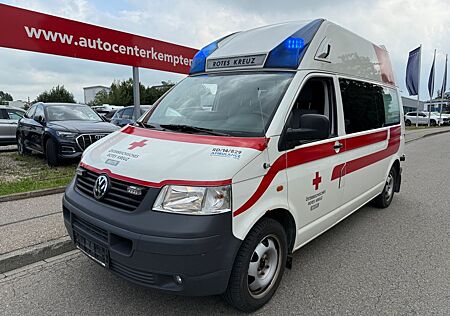 VW T5 Transporter Volkswagen T5 Kasten-Kombi-Hochdach Klima*Rettungswagen