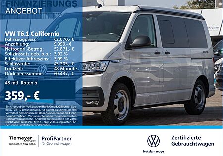 VW T6 California Volkswagen T6.1 California DSG BEACH TOUR STD.HZG KAMERA