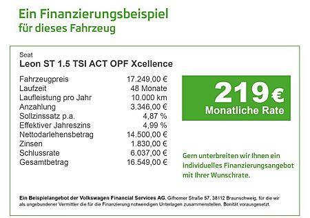 Seat Leon ST 1.5 TSI ACT OPF Xcellence