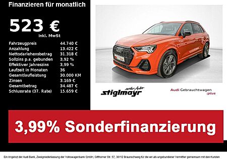 Audi Q3 S-line 45 TFSIe ACC+AHK+LED+NAVI+VC+ALU 19´
