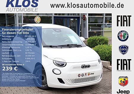 Fiat 500E ICON 42kWh KOMFORT WINTER NAVI ALU KLIMAAUT