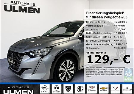 Peugeot e-208 e- Active Elektromotor 136 Tempomat Apple