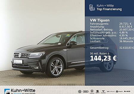 VW Tiguan Volkswagen 2.0 TDI Highline 4M *Pano*AHK*LED*RFK*Nav