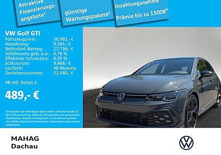 VW Golf Volkswagen VIII GTI 2.0 TSI BlackStyle IQ.Light Navi K