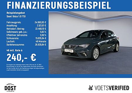 Seat Ibiza 1.0 TSI FR KAMERA+LED+NAVI+SHZ