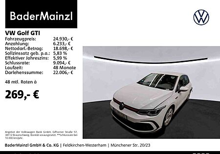 VW Golf Volkswagen GTI 2.0 TSI LED Carplay 2xPDC Alu Virutal