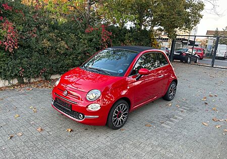 Fiat 500 Red CABRIO/NAVI/PDC