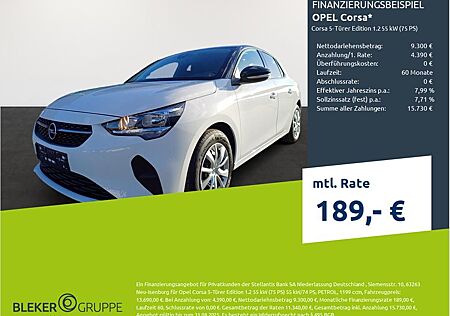 Opel Corsa 5-Türer Edition 1.2 55 kW (75 PS)