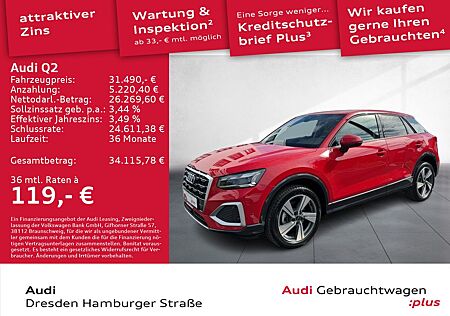 Audi Q2 Advanced 35 TDI AHZV Matrix LED S tronic