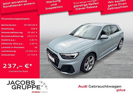 Audi A1 Sportback 40TFSI S line/Black+/ACC/Navi+/LED/
