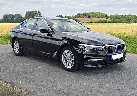 BMW 520d A - Top Zustand, Leder, Navi, el. Sitze, Al