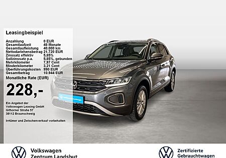 VW T-Roc Volkswagen Life 1.0 TSI ParkAss. LED LM KlimaA Navi