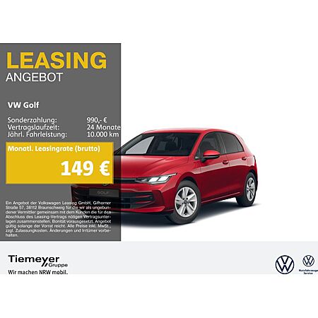 VW Golf leasen