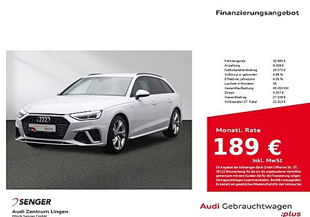 Audi A4 Avant S line 35 TFSI S tronic MMI LED Kamera