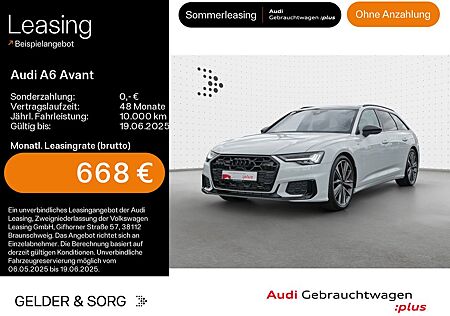 Audi A6 Avant 55 TFSIe qu. S line Pano*AHK*B&O*ACC