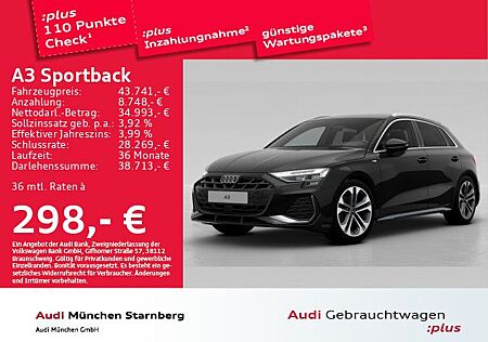 Audi A3 Sportback S line 35 TFSI S tronic R-Kamera LE