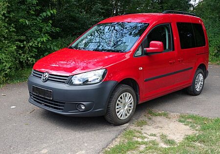 VW Caddy Volkswagen 1,6TDI 75kW Klima AHK 5-Sizer TÜV 04/2026