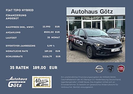 Fiat Tipo Hybrid mit Tech und Komfort Paket