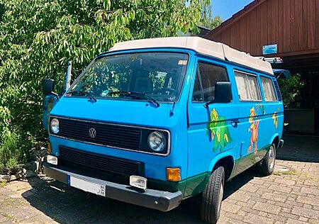 VW T3 Multivan Volkswagen T3 Camper | LPG | Neu-Motor | bemahlt