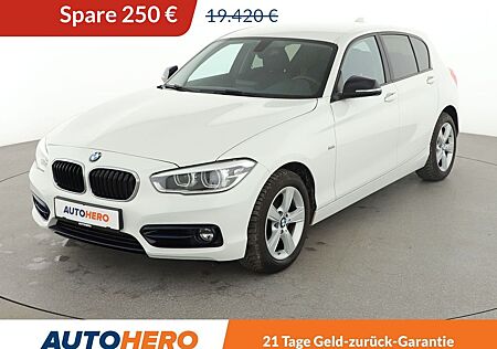 BMW 120d Sport Line Aut.*NAVI*LED*PDC*SHZ*ALU*TEMPO*