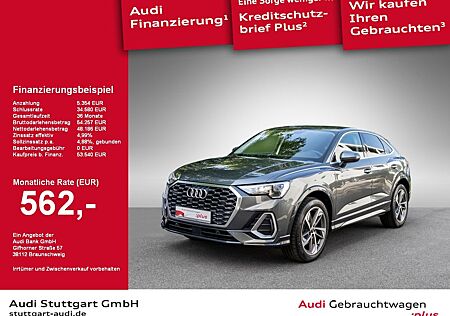 Audi Q3 Sportback 45 TFSI qu S line Assistenzpaket
