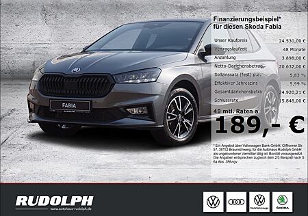 Skoda Fabia 1.0 TSI Monte Carlo LED NAVI SHZ Keyless R