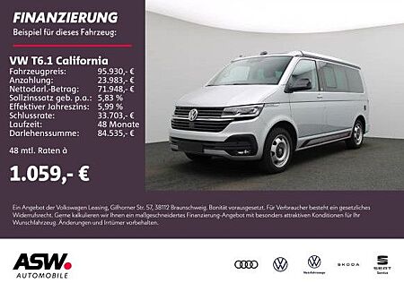 VW T6 California Volkswagen T6.1 California Beach 2.0 TDI 4M DSG Stdhzg AHK