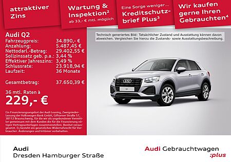 Audi Q2 35 TFSI Advanced Matrix Navi AHZV S tronic