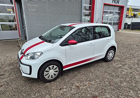 VW Up Volkswagen ! nur 18.000 km weiß mit Designfolierung TOP!
