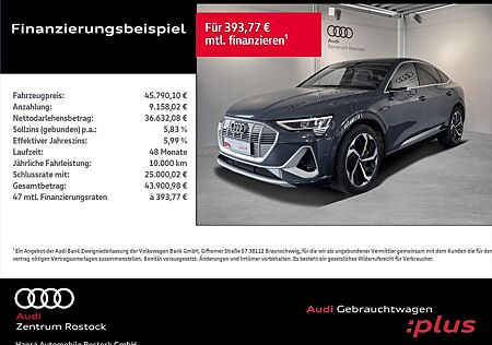 Audi e-tron gebraucht kaufen Audi e-tron Sportback 55 QUATTRO S-Line+NAVI+MATRIX+A