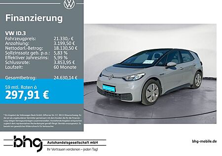 VW ID.3 Volkswagen Pro Life