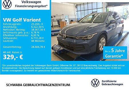 VW Golf Volkswagen VIII Variant Life 1.5 TSI *ACC*LED*LANE*16*