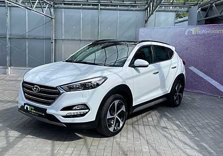 Hyundai Tucson 1.6 T-GDI DCT 4WD Voll AHK Pano 19"