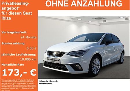 Seat Ibiza FR 1.0 TSI Voll-LED CarPlay Einparkhilfe K