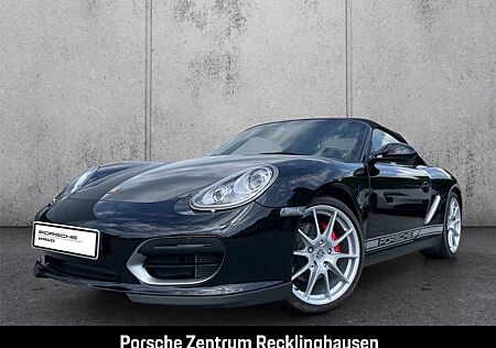 Porsche Boxster Spyder Basaltschwarzmetallic Kunstleder