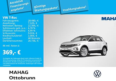 VW T-Roc Volkswagen 1.5 TSI Style LED+IQ.Drive Navi ParkAssist