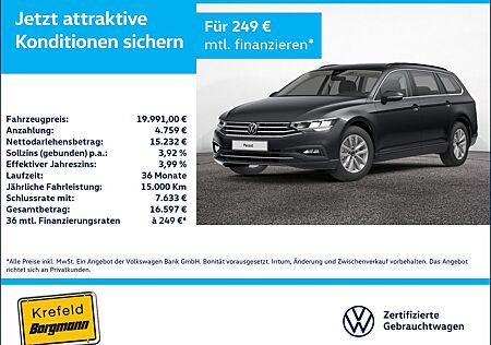 VW Passat Variant Volkswagen 2.0 TDI Business LED ACC NAVI SHZ