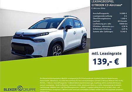Citroën C3 Aircross PureTech 110 S&S Shine