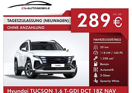 Hyundai Tucson 1.6 T-GDI DCT 18Z NAV ASSIST LED