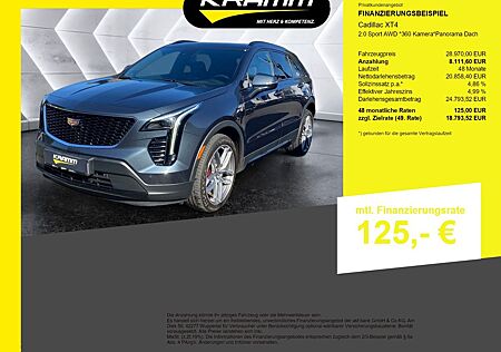 Cadillac XT4 2.0 Sport AWD *360 Kamera*Panorama Dach