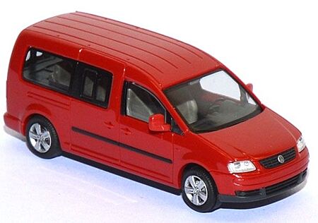 VW Caddy Volkswagen Maxi rot 1,9 Diesel 105PS Heckklappe 2009