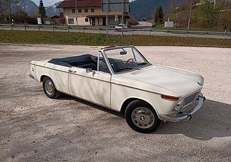 BMW 2002 1600 Voll Werkscabrio 1969 1. Serie
