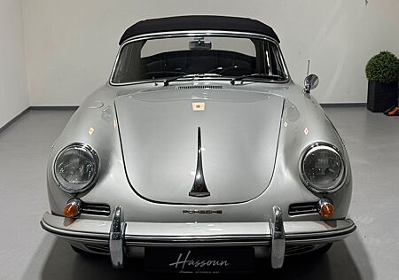 Porsche 356 /1600 B Super/Cabriolet/klassische Farbkombi.