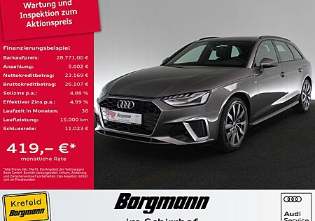 Audi A4 Avant 40 TDI S line AHK PANO LED NAVI SHZ PDC