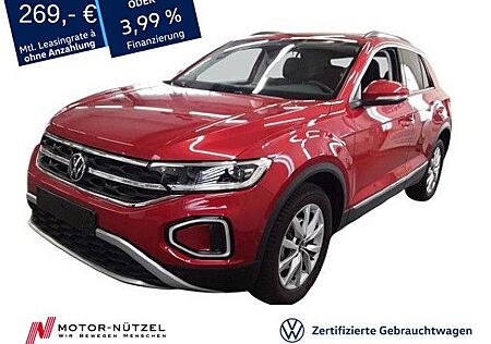 VW T-Roc Volkswagen 1.5 TSI DSG STYLE 5JG+LEDplus+NAV+AHK+PANO