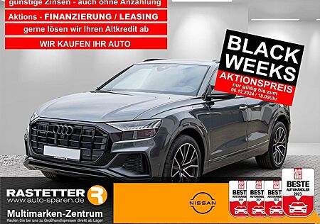 Audi Q8 60TFSIe competition plus S-line+Valcona+PanoS