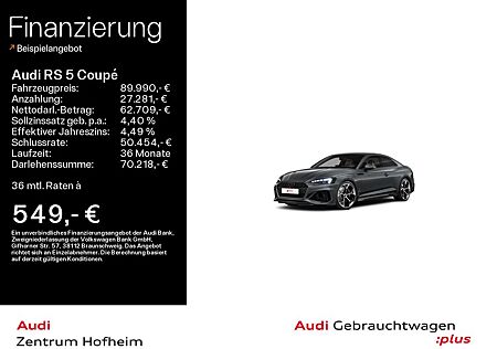 Audi RS5 RS 5 Coupé*EUPE 130.190*B&O*HUD*290 km/h*Pano*La