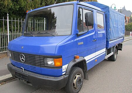 Mercedes-Benz Vario 508d Doka Pritsche Plane AHK H-Zul DüDo