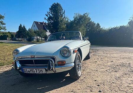 MG MGB Cabrio*weiss/braun*US-Import*Chrom*Gepflegt*