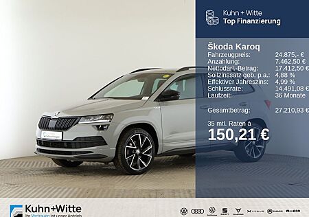Skoda Karoq 2.0 TDI Sportline 4x4 *Matrix*PDC*Navi*App